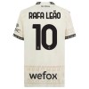 Goedkope AC Milan Rafael Leao 10 Vierde Shirt 2023-24 Witte Goedkope AC Milan Rafael Leao 10 Vierde Shirt 2023-24 Witte